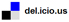 delicious logo delicious logo